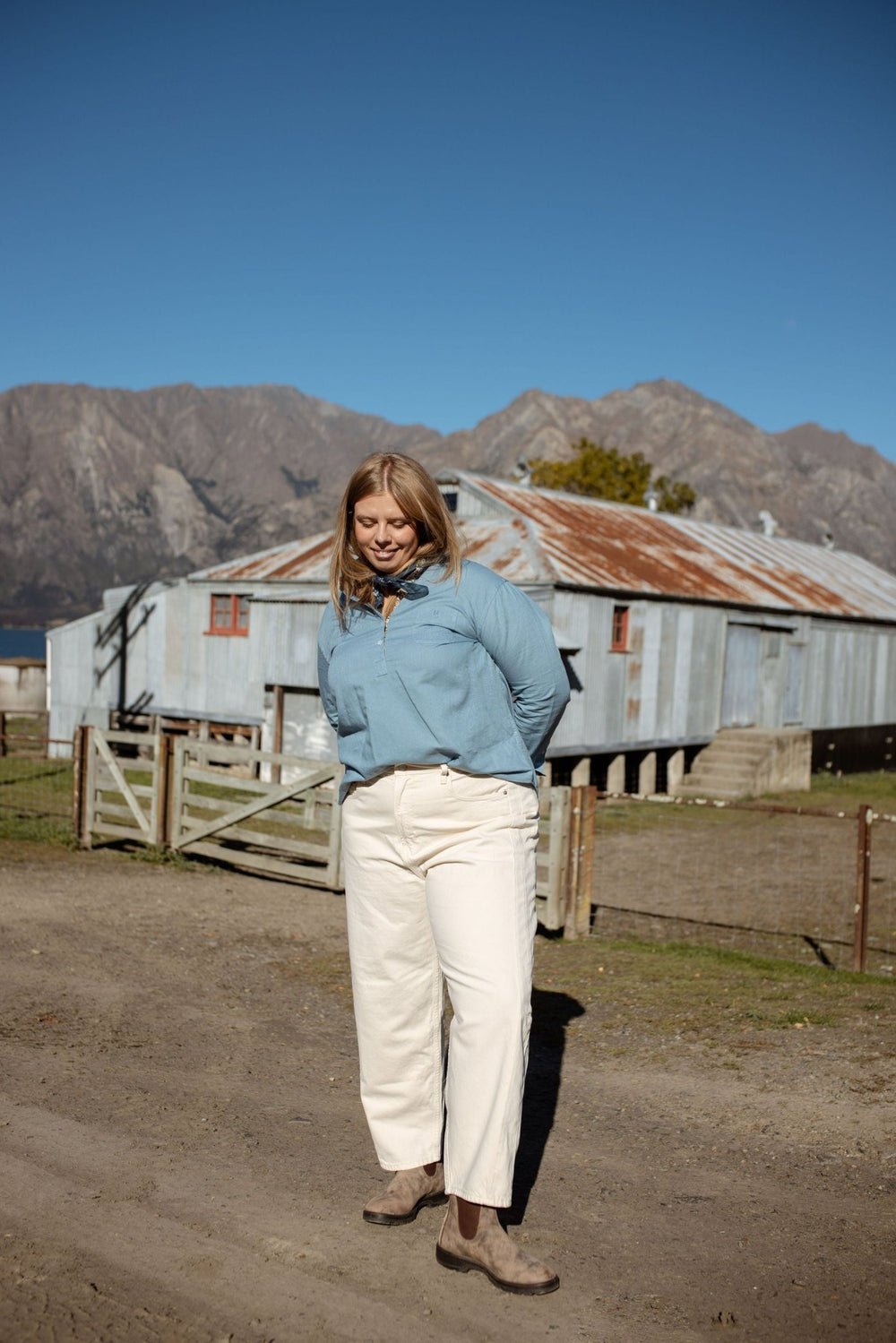Mabel Linen Cotton Blend Shirt - H&S Heritage