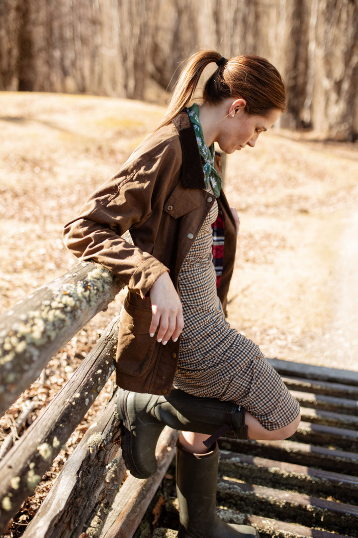 • PREORDER • Penelope Waxed Cotton Jacket