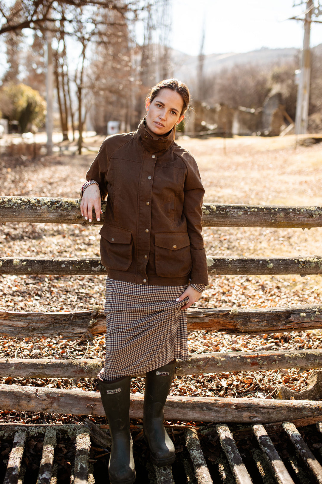 • PREORDER • Penelope Waxed Cotton Jacket