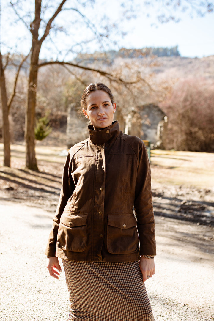• PREORDER • Penelope Waxed Cotton Jacket