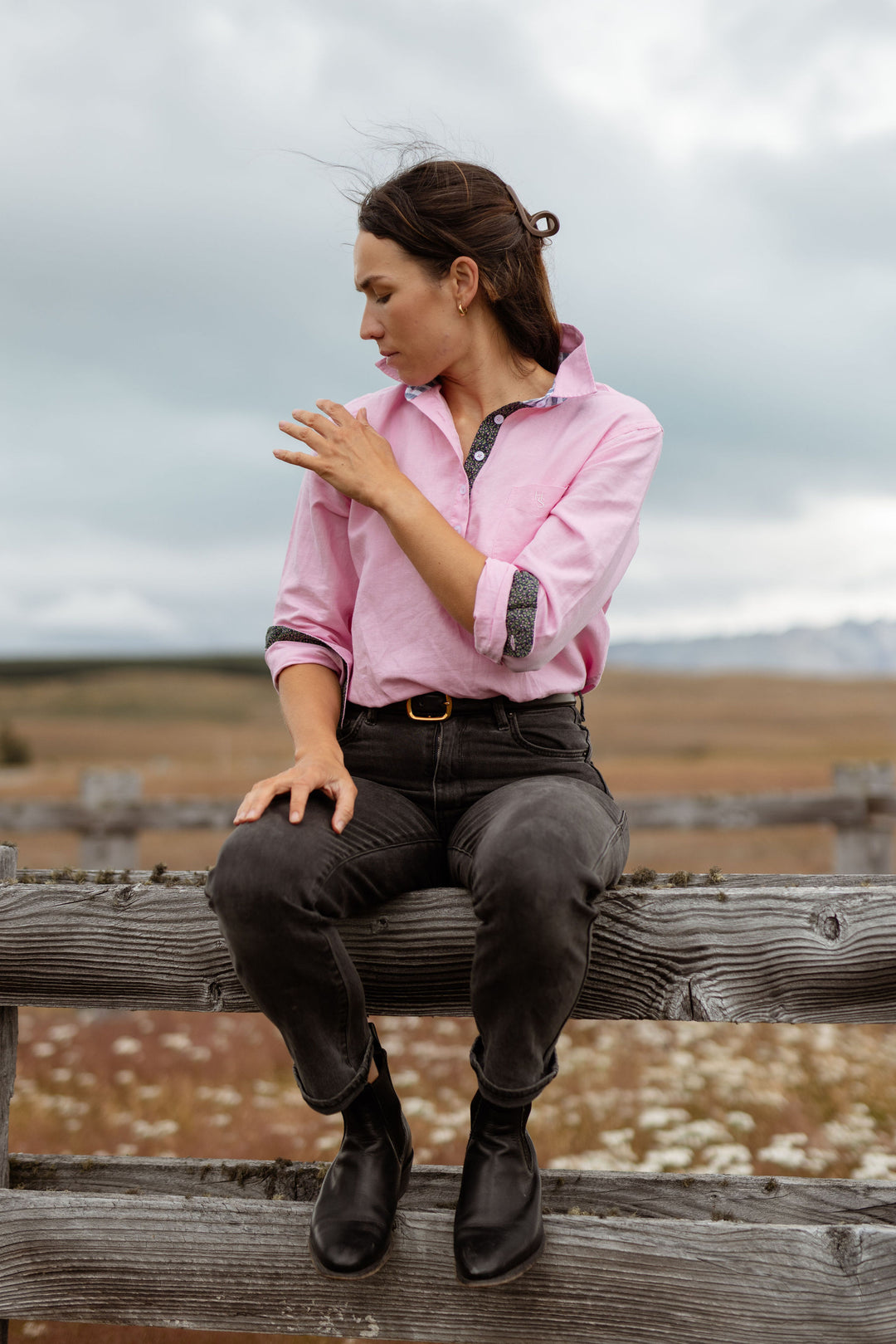Evie Linen Cotton Blend Shirt