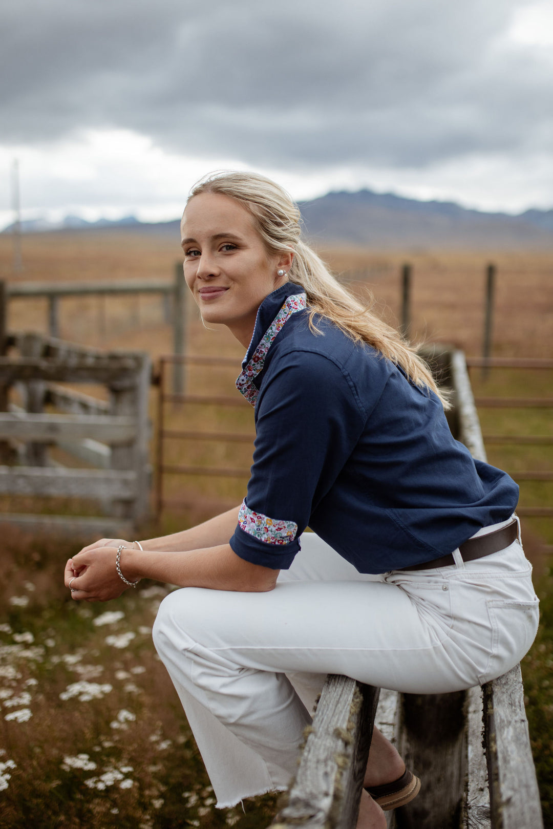 Hannah Linen Cotton Blend Shirt