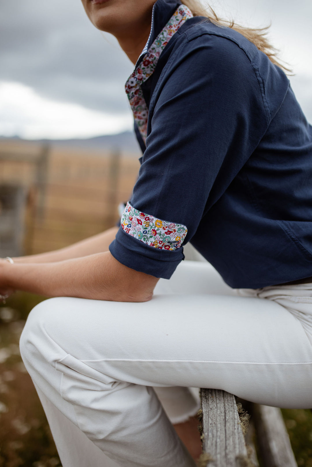 Hannah Linen Cotton Blend Shirt