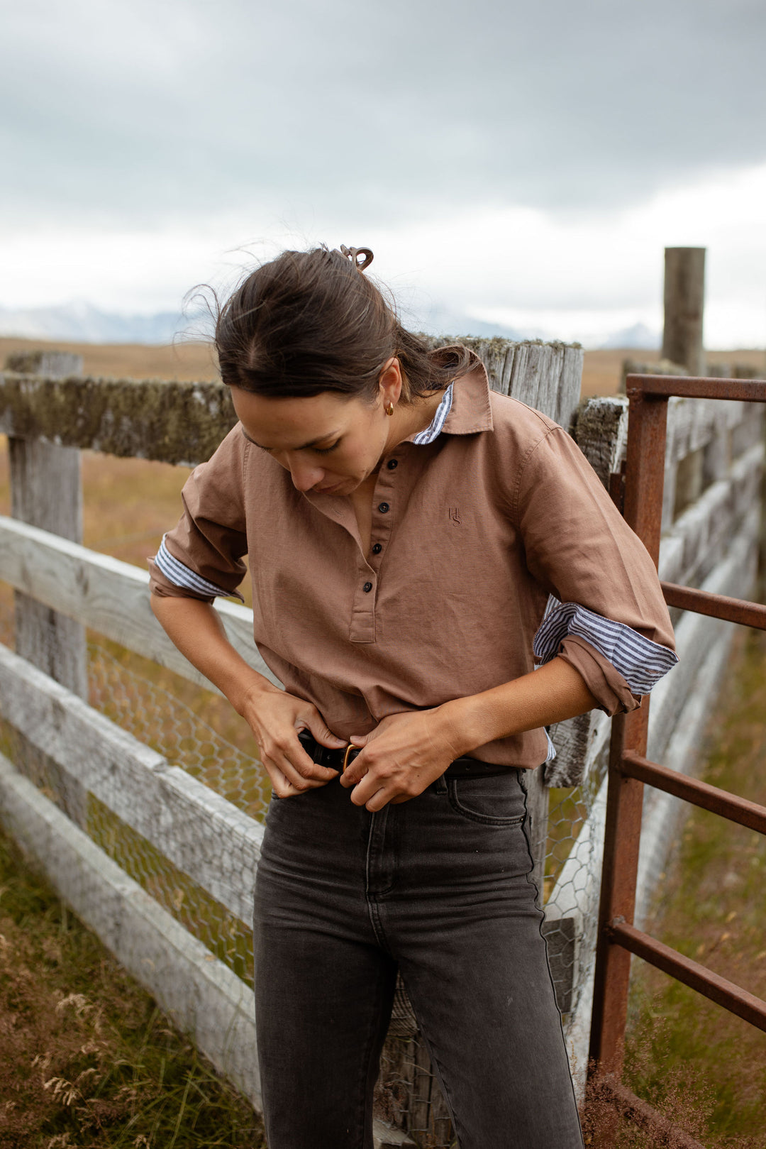 Betsy Linen Cotton Blend Shirt