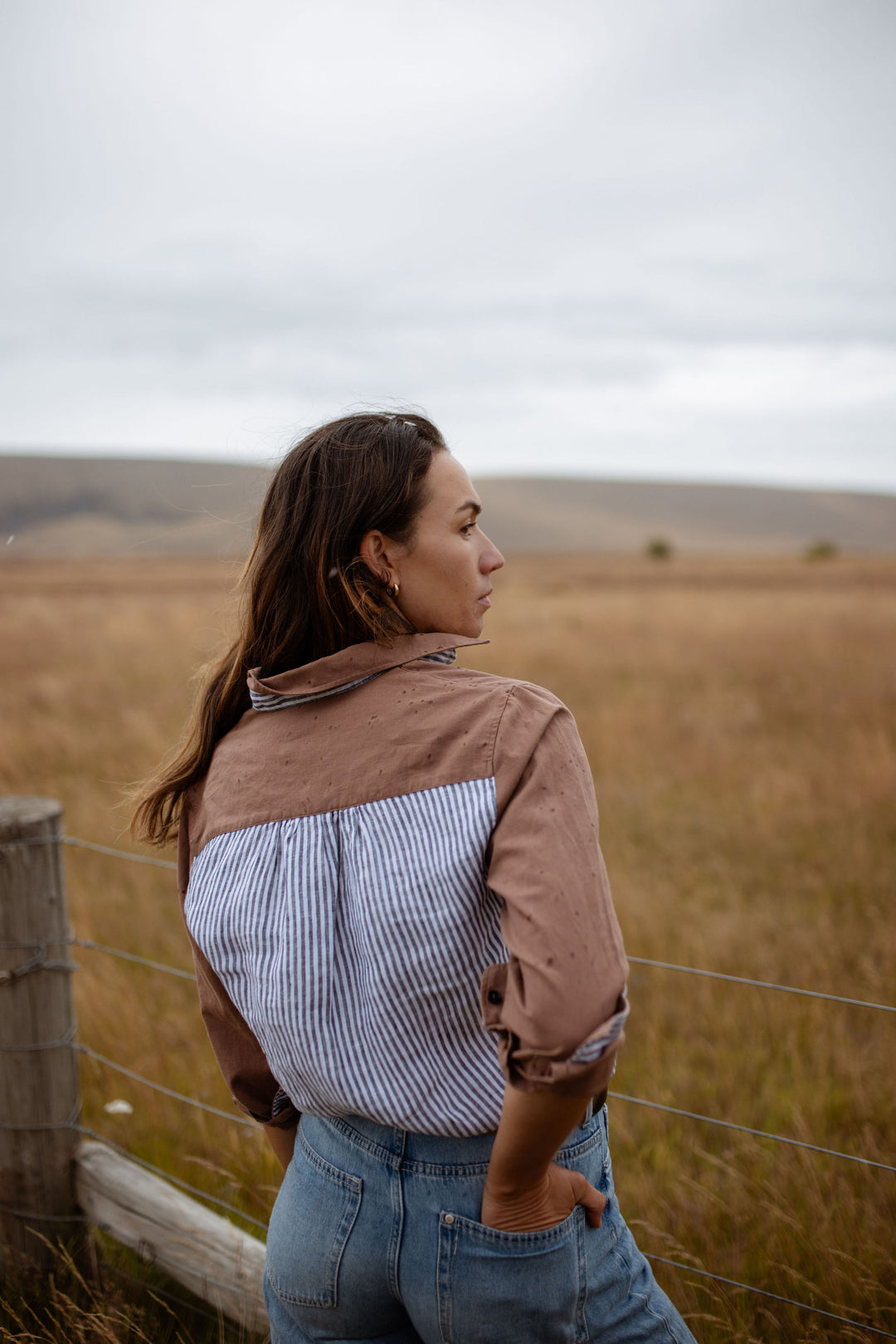 Betsy Linen Cotton Blend Shirt