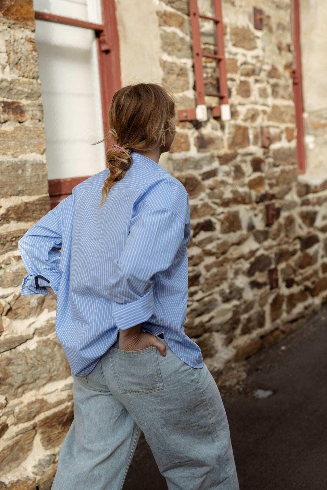 Mabel Oversized Cotton Shirt