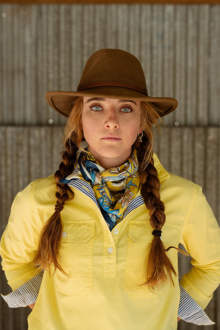 Heidi Workshirt in Yellow