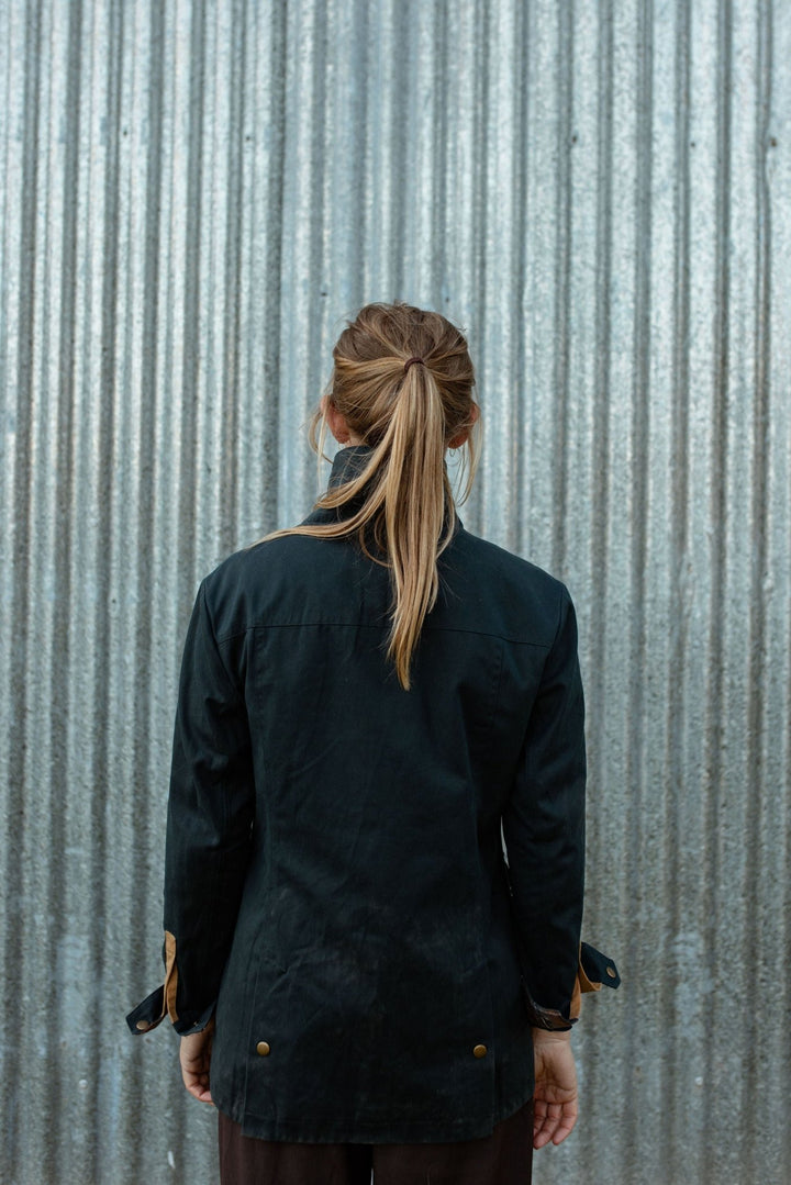 Agatha Waxed Cotton Jacket - H&S Heritage