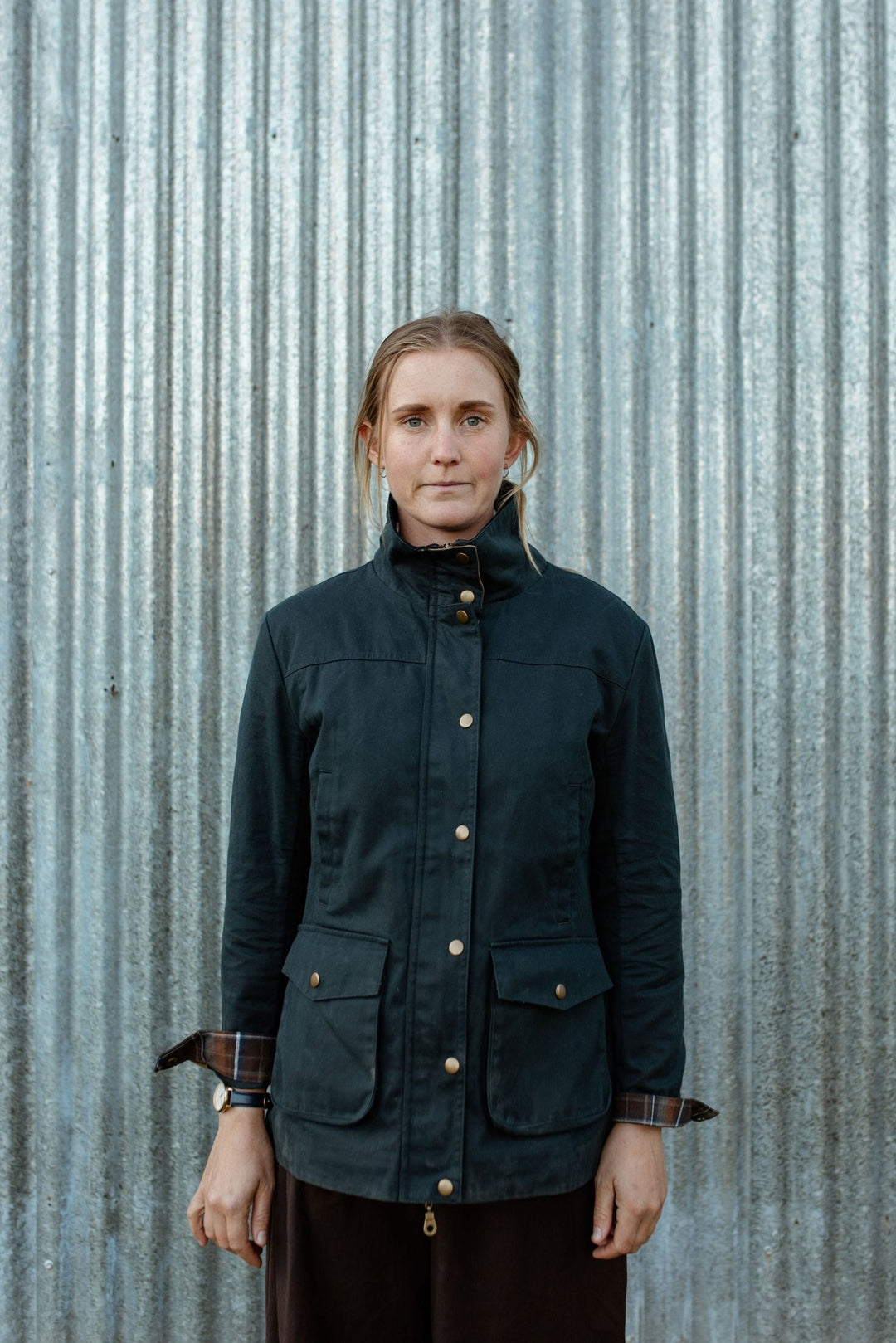 Agatha Waxed Cotton Jacket - H&S Heritage