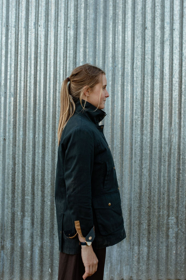 Agatha Waxed Cotton Jacket - H&S Heritage