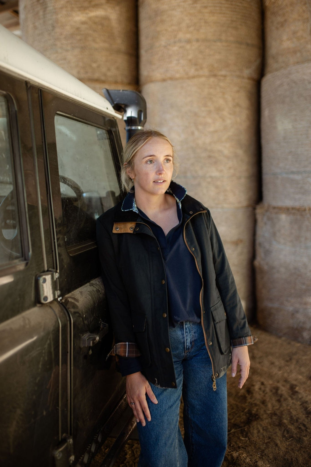 Agatha Waxed Cotton Jacket - H&S Heritage