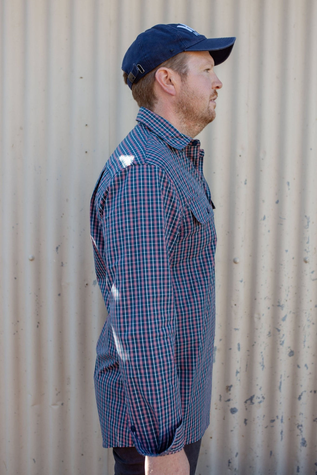 Albie Workshirt in Check - H&S Heritage