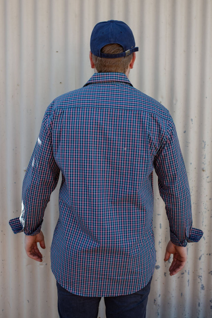Albie Workshirt in Check - H&S Heritage
