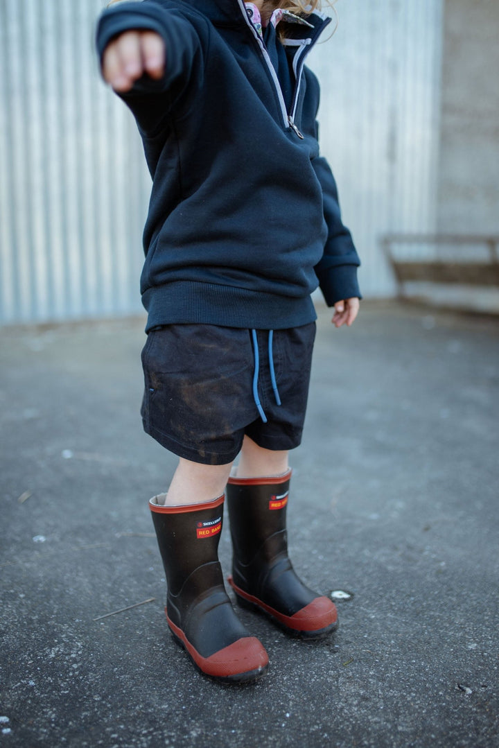 Alfie Stubbies in Navy - H&S Heritage