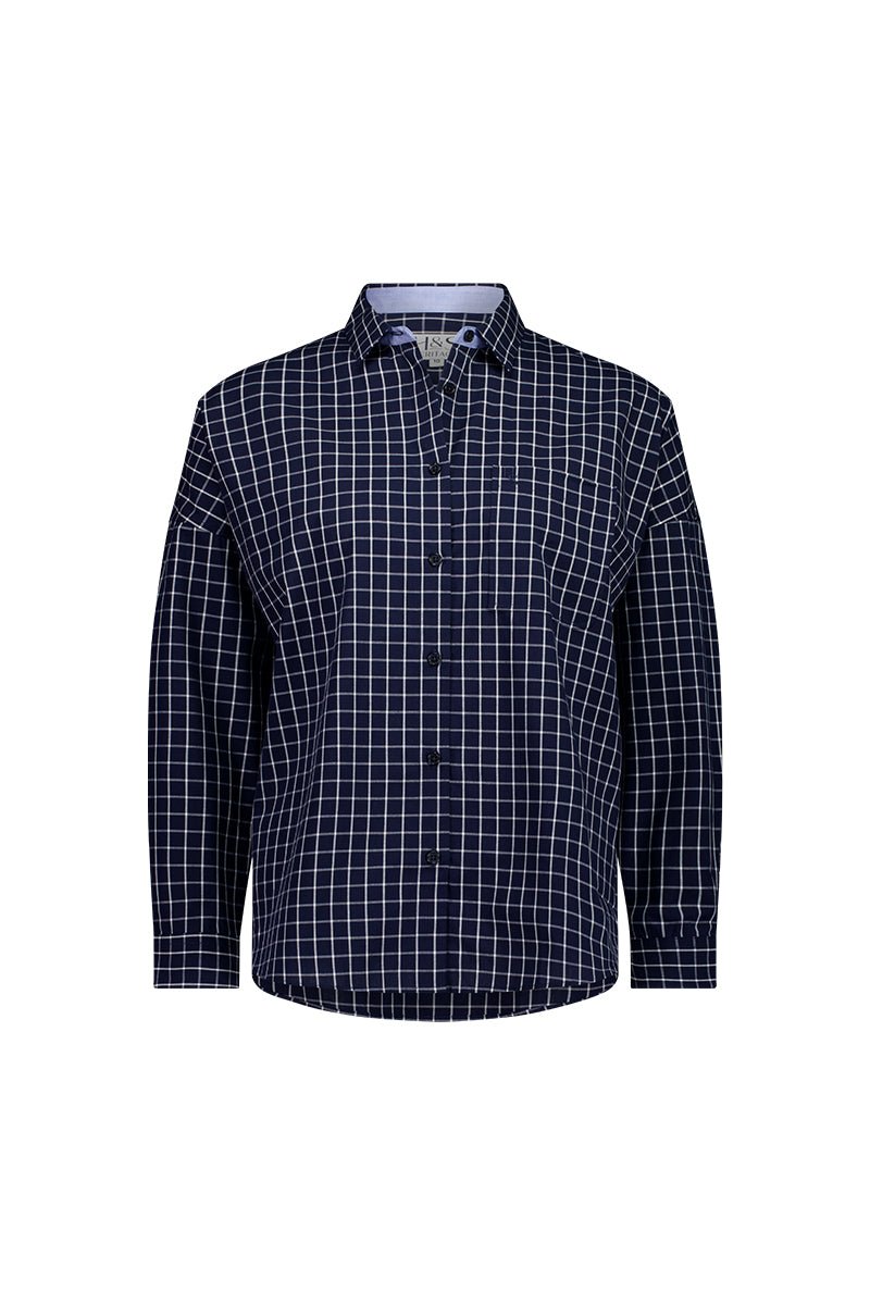 Beatrice Oversized Cotton Shirt - H&S Heritage