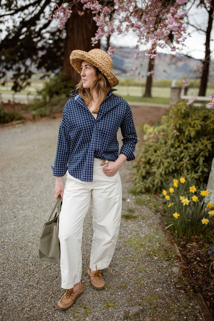 Beatrice Oversized Cotton Shirt - H&S Heritage