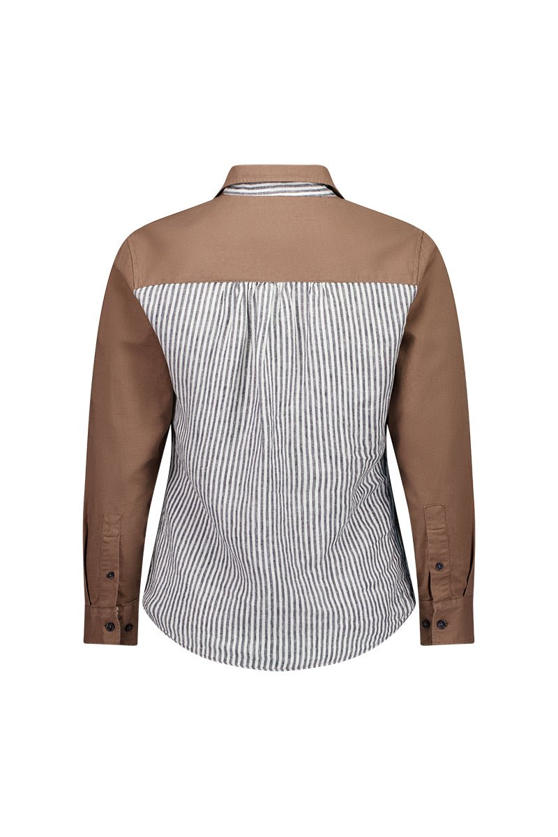 Betsy Linen Cotton Blend Shirt - H&S Heritage