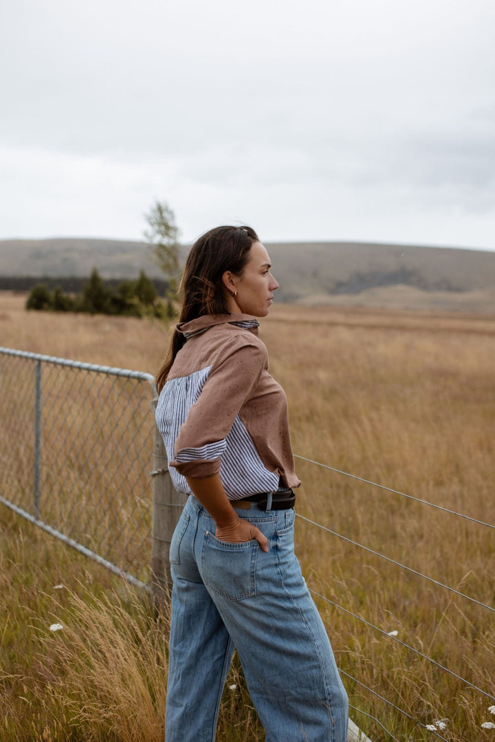 Betsy Linen Cotton Blend Shirt - H&S Heritage