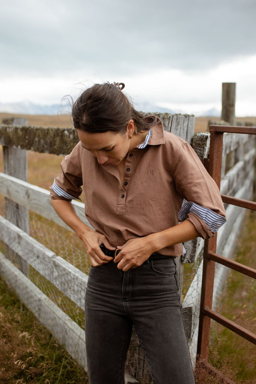 Betsy Linen Cotton Blend Shirt - H&S Heritage