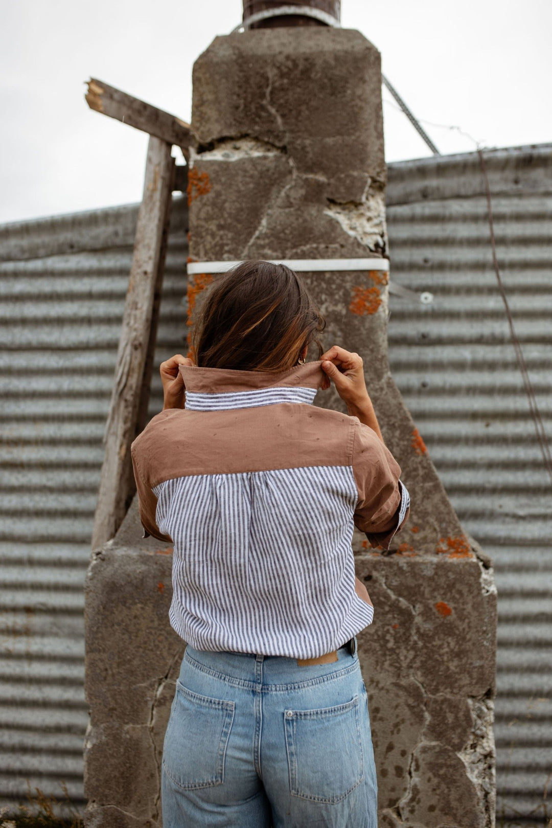 Betsy Linen Cotton Blend Shirt - H&S Heritage