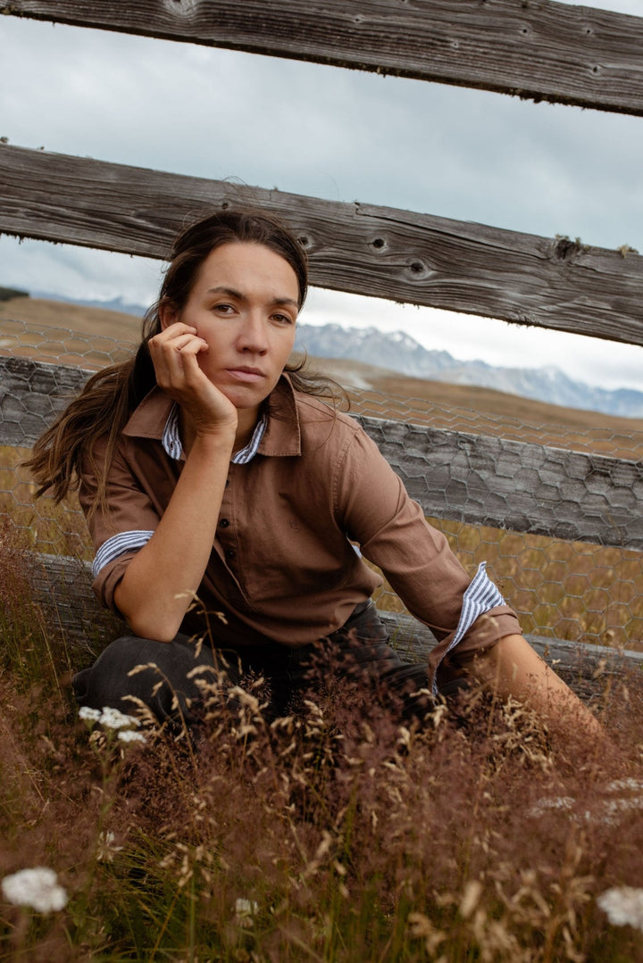 Betsy Linen Cotton Blend Shirt - H&S Heritage