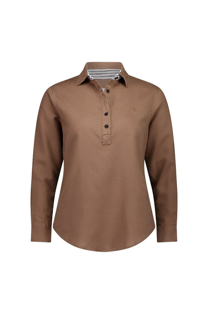 Betsy Linen Cotton Blend Shirt - H&S Heritage