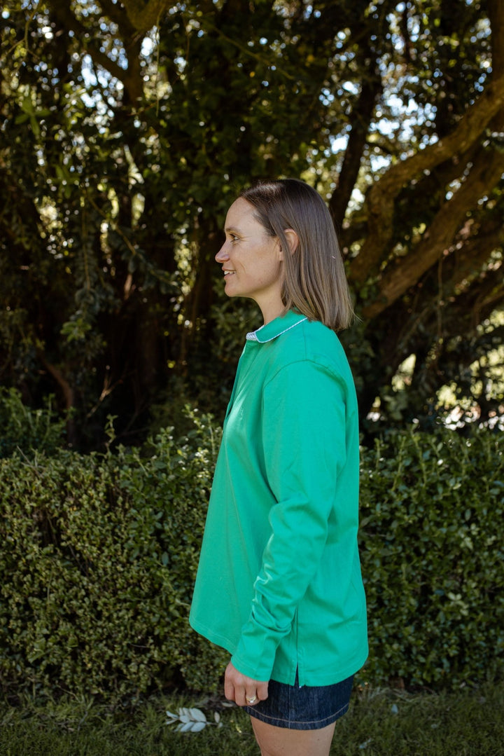 Cate Polo in Emerald - H&S Heritage