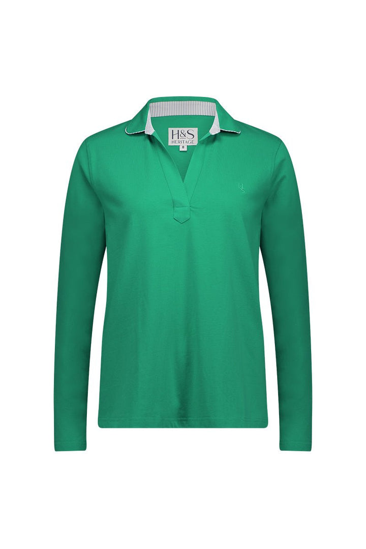 Cate Polo in Emerald - H&S Heritage