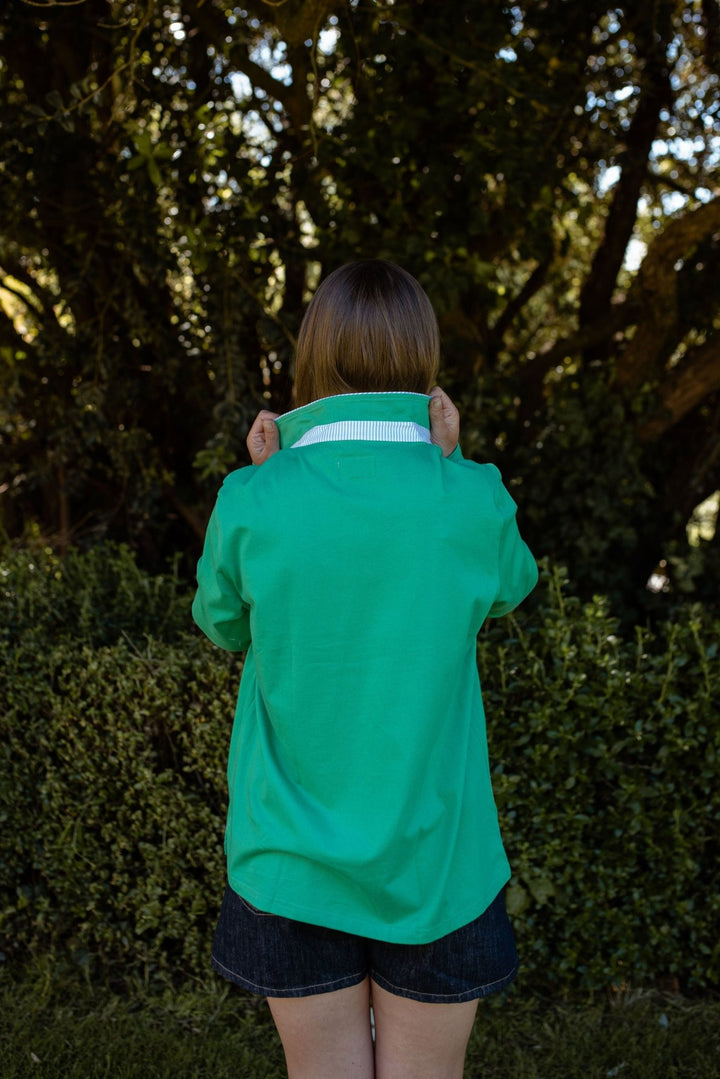 Cate Polo in Emerald - H&S Heritage