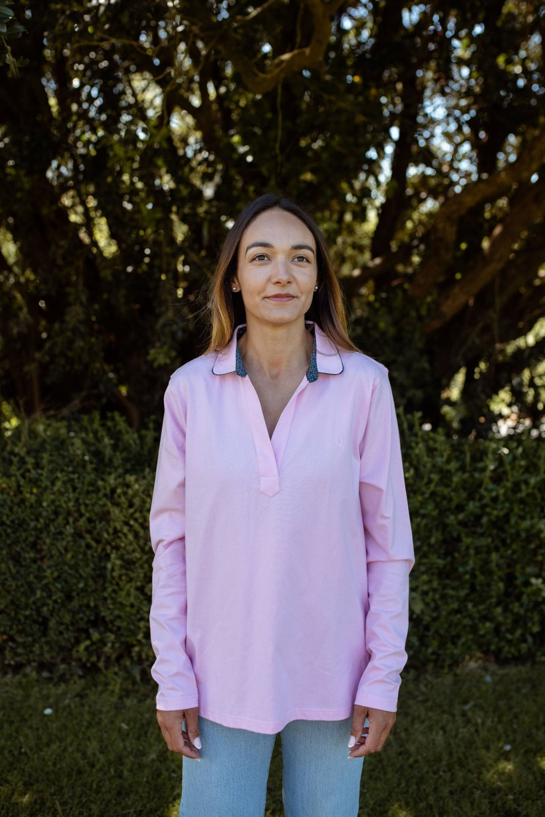 Cate Polo in Light Pink - H&S Heritage