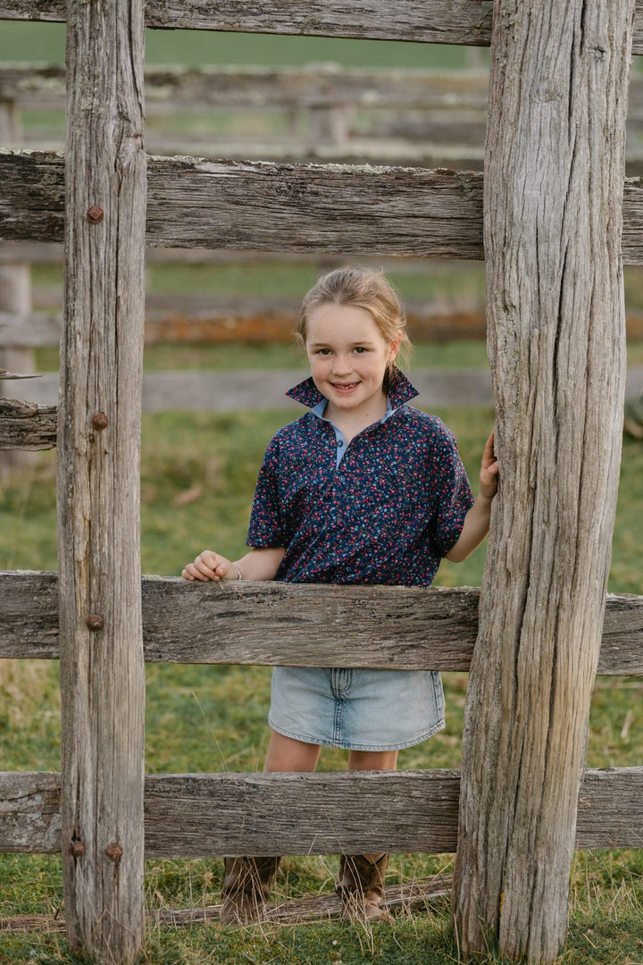Charlie Shirt in Floral - H&S Heritage