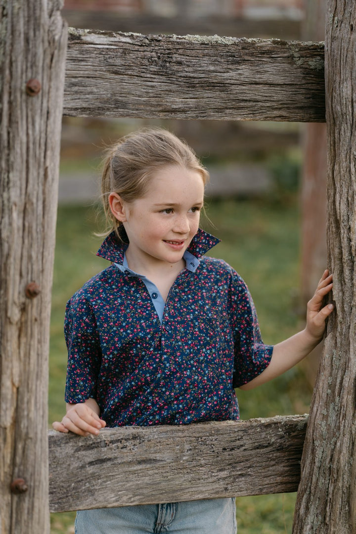 Charlie Shirt in Floral - H&S Heritage