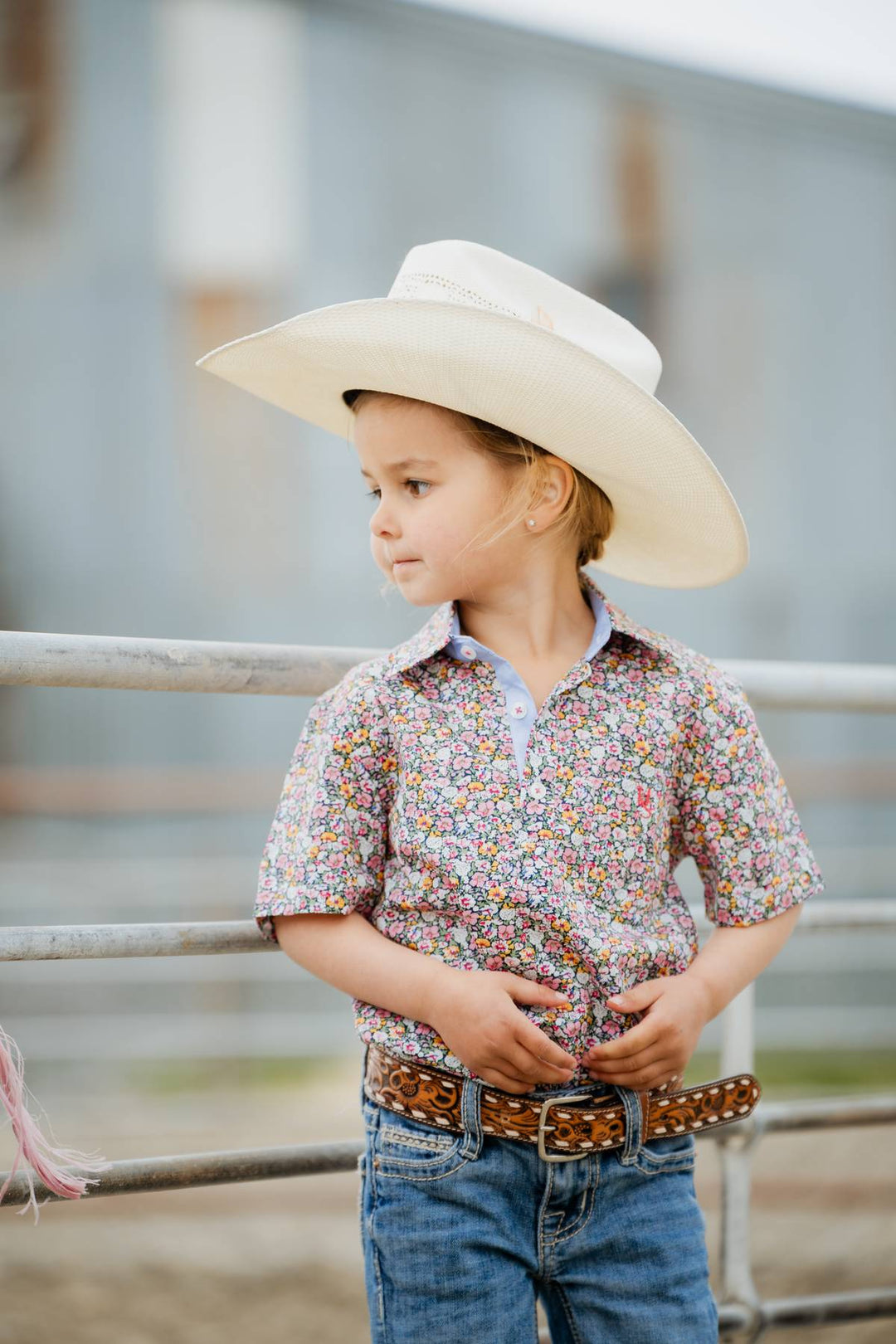 Charlie Shirt in Floral - H&S Heritage