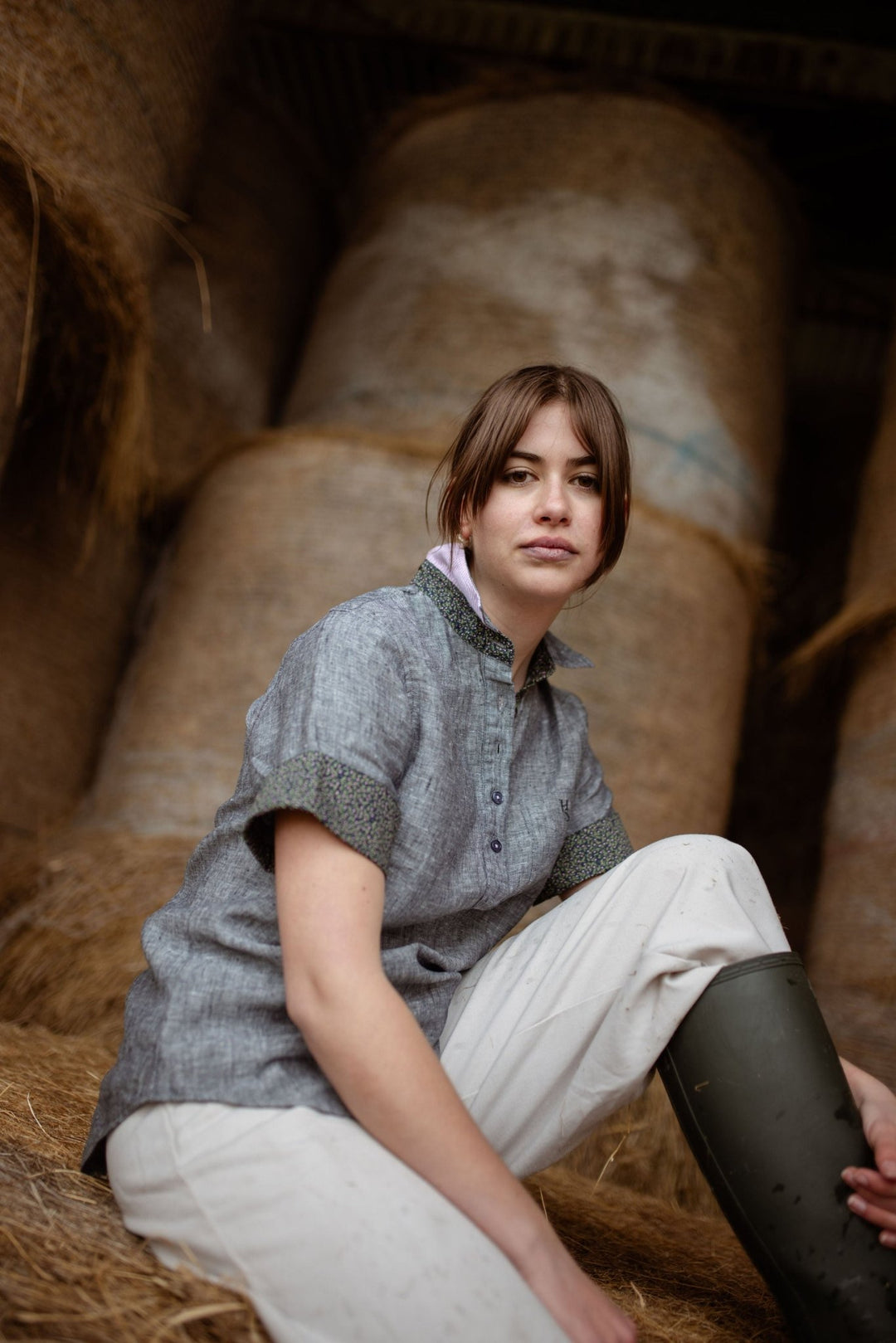 Claudia Linen Shirt - H&S Heritage