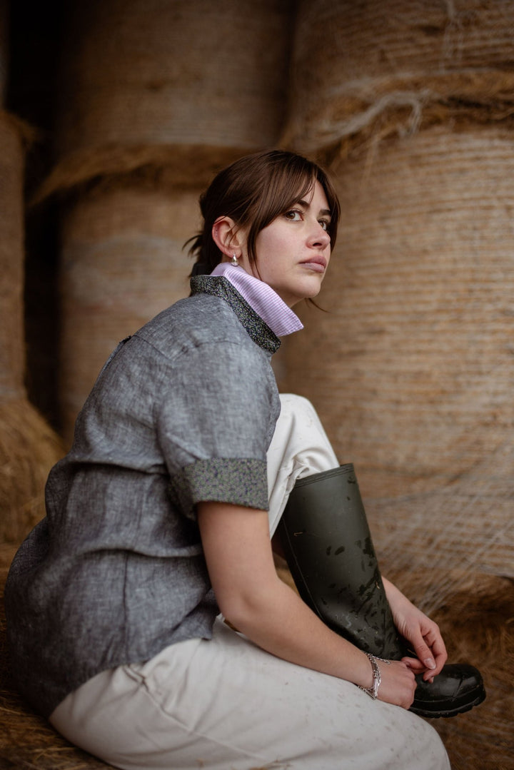 Claudia Linen Shirt - H&S Heritage