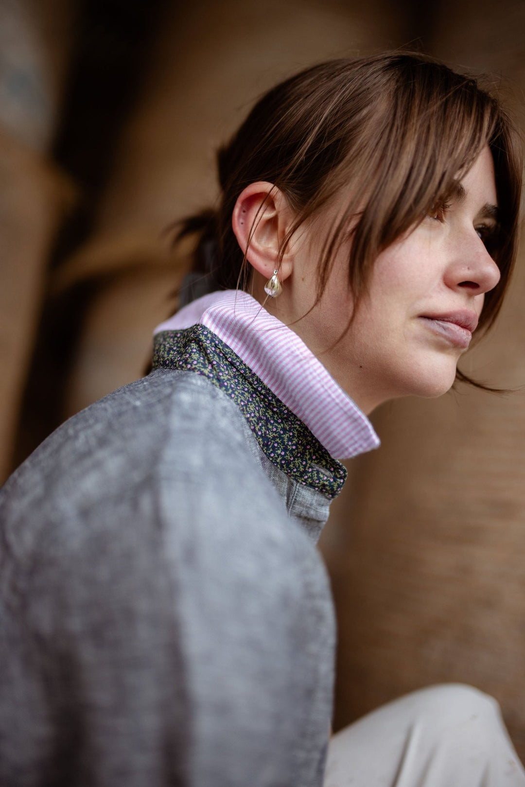Claudia Linen Shirt - H&S Heritage