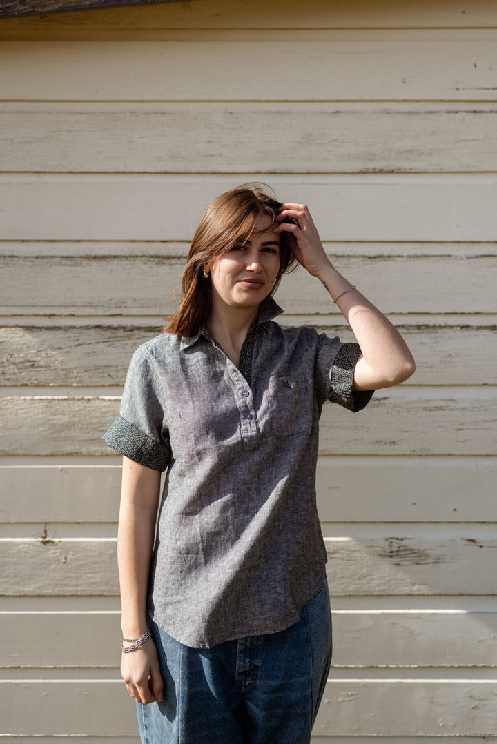 Claudia Linen Shirt - H&S Heritage