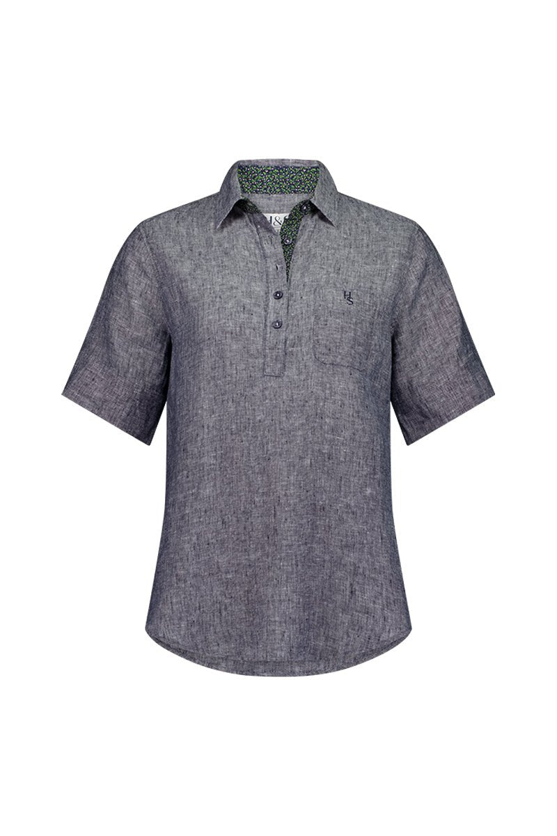Claudia Linen Shirt - H&S Heritage