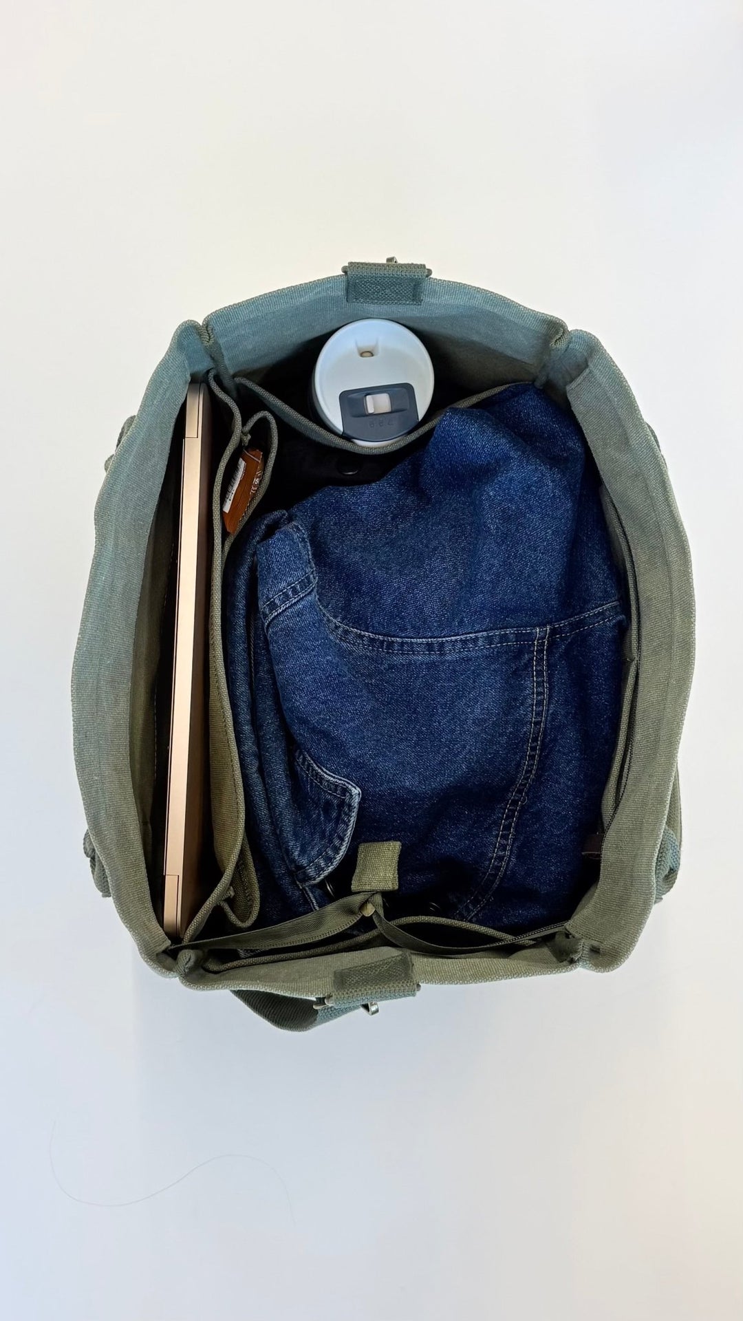 Day Bag in Green - H&S Heritage