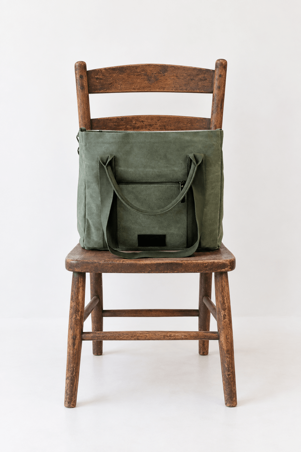 Day Bag in Green - H&S Heritage