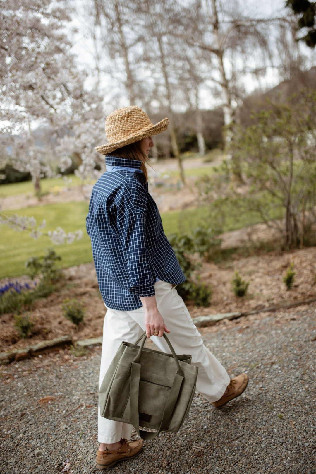 Day Bag in Green - H&S Heritage