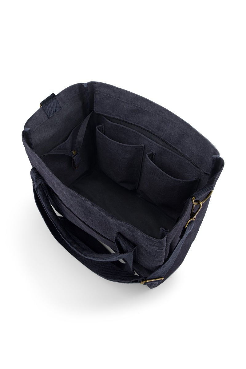 Day Bag in Navy - H&S Heritage
