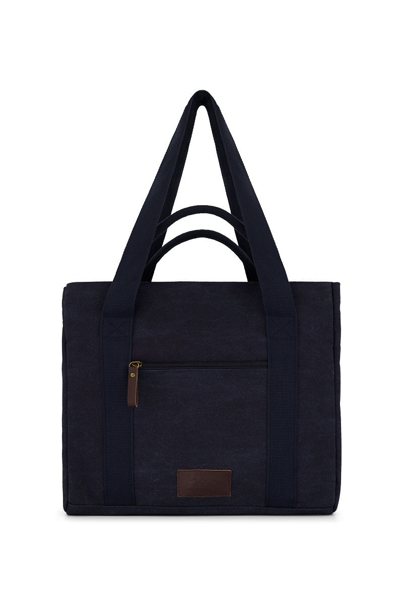 Day Bag in Navy - H&S Heritage