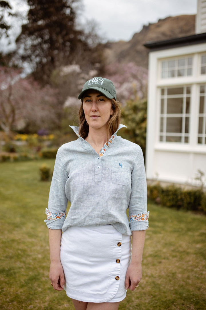 Edwina Linen Shirt - H&S Heritage