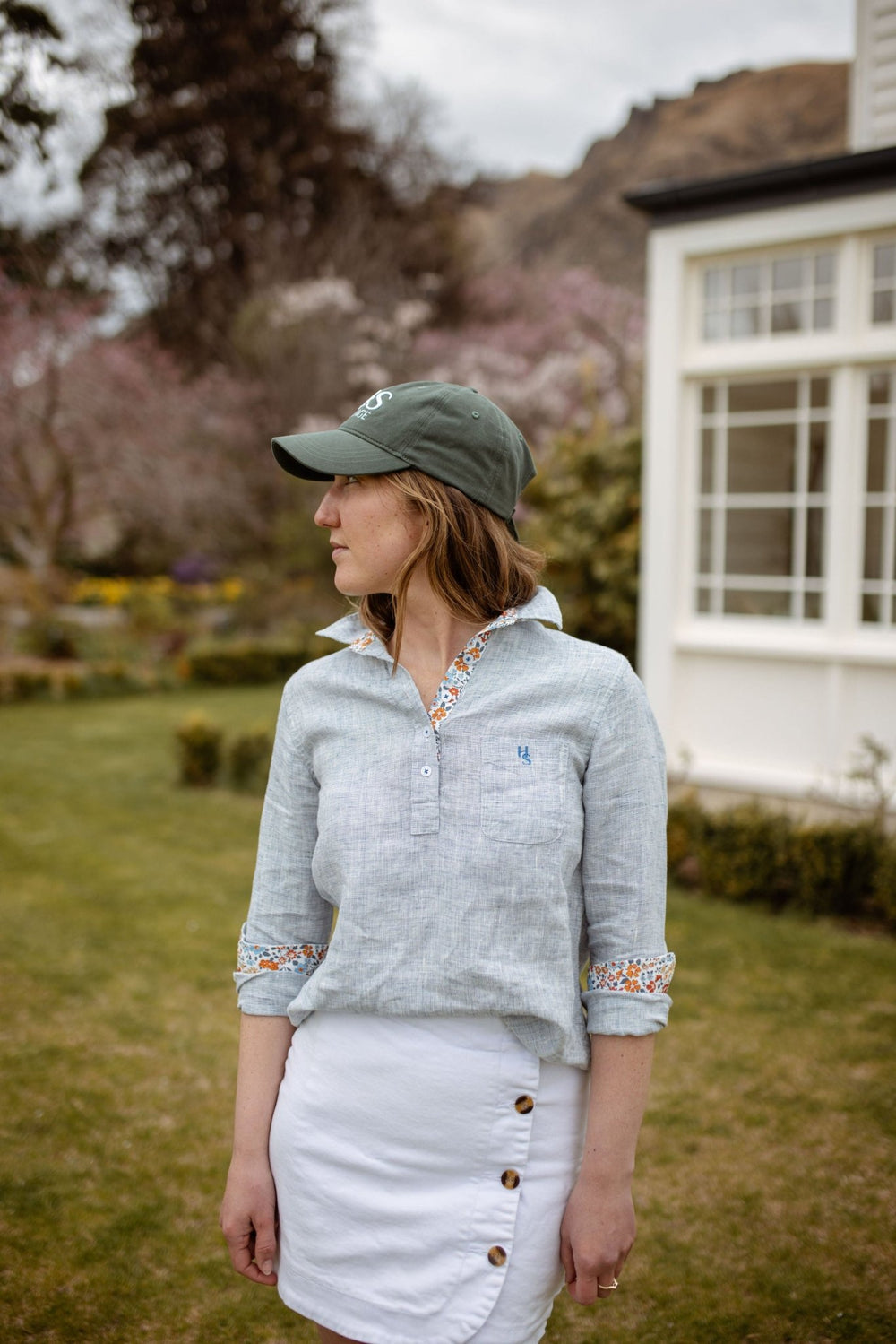Edwina Linen Shirt - H&S Heritage