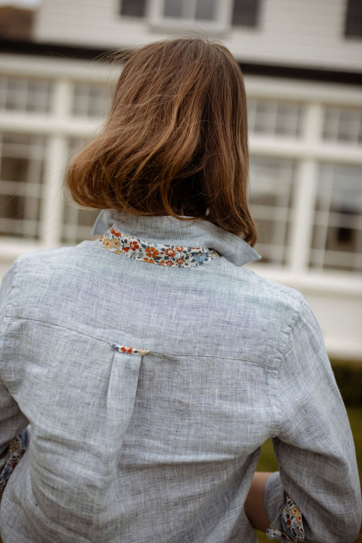 Edwina Linen Shirt - H&S Heritage