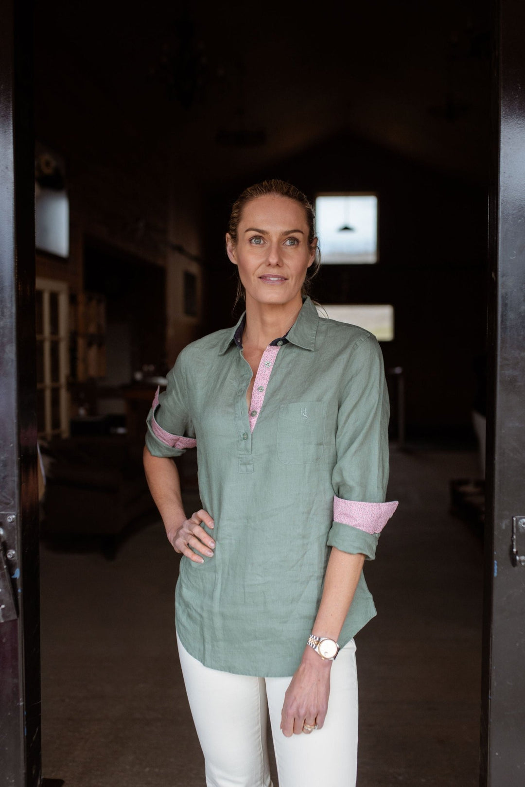 Emma Linen Shirt - H&S Heritage