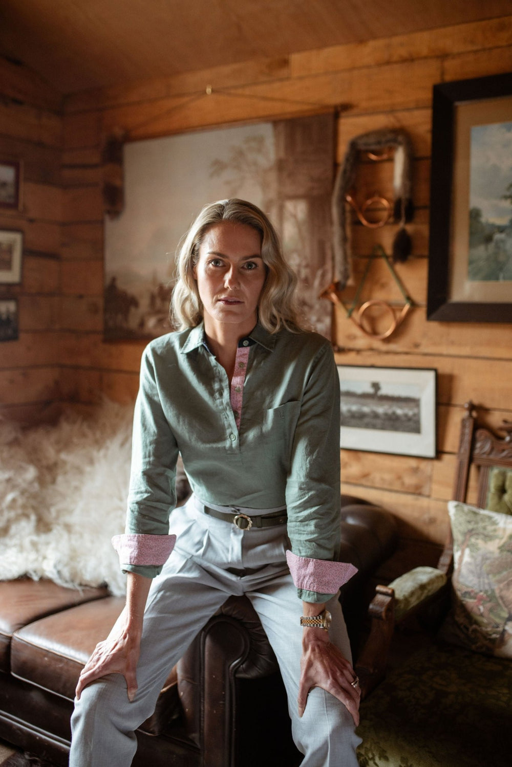 Emma Linen Shirt - H&S Heritage