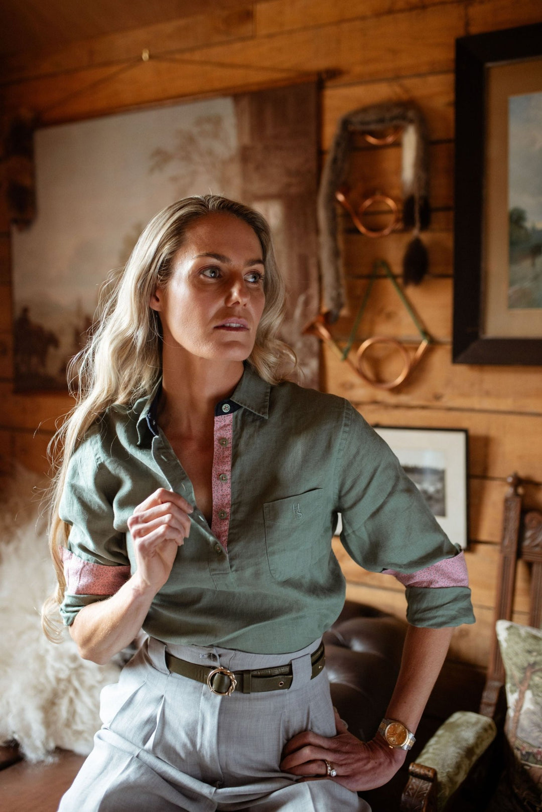 Emma Linen Shirt - H&S Heritage