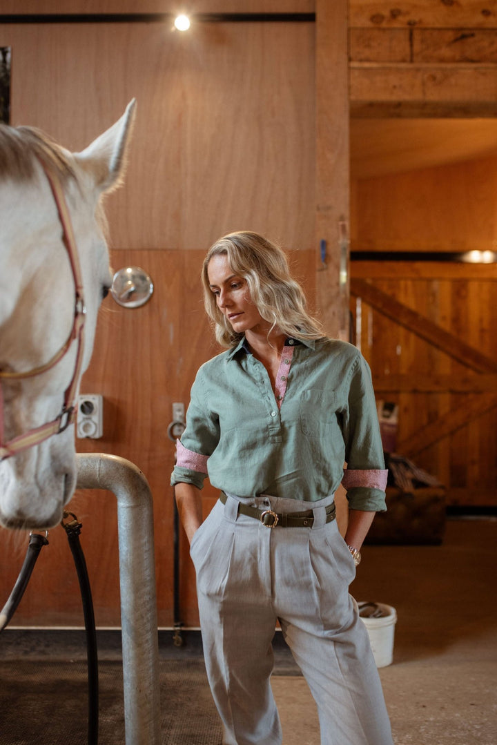 Emma Linen Shirt - H&S Heritage